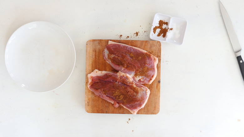 duck breast seasoned with Chinese five spice