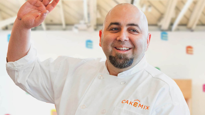 Chef Duff Goldman waving