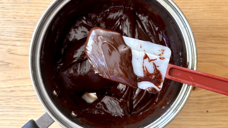 Cool chocolate ganache