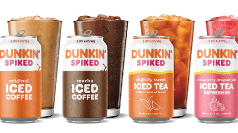 Dunkin' Spiked lineup