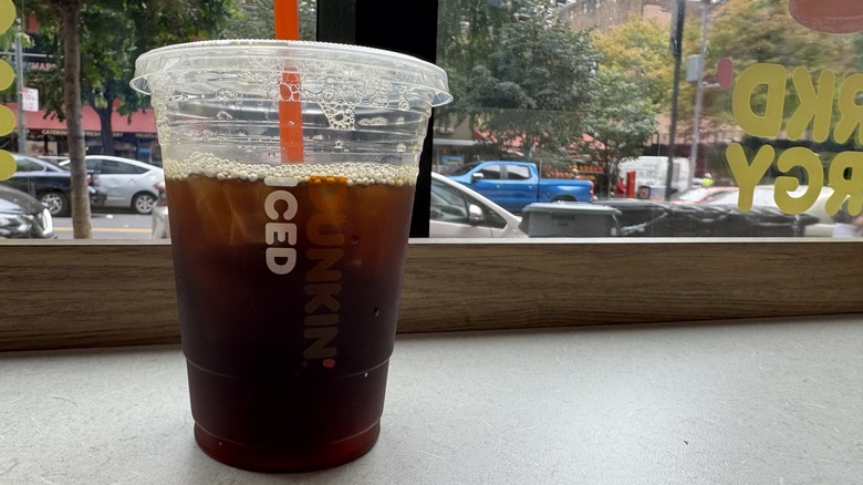 Dunkin' small cold brew, black