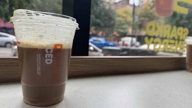 Dunkin' small cold brew with sweet cold foam