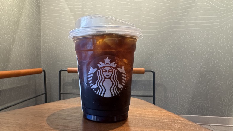 Starbucks tall cold brew coffee