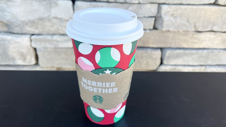 starbucks hot peppermint mocha