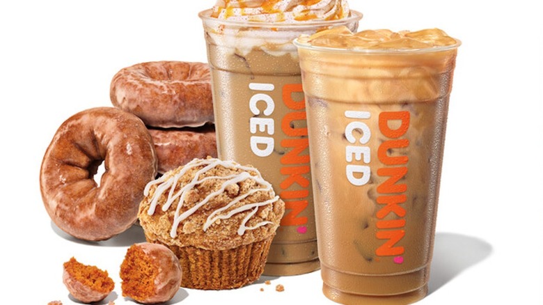 Dunkin' Donuts fall menu items