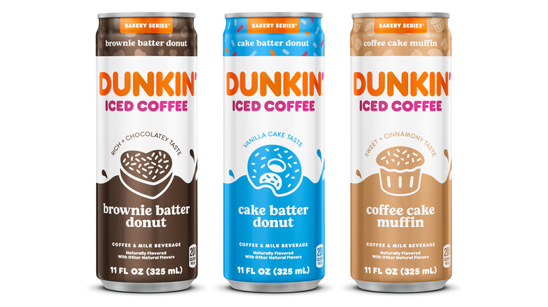 Dunkin's three new canned flavors