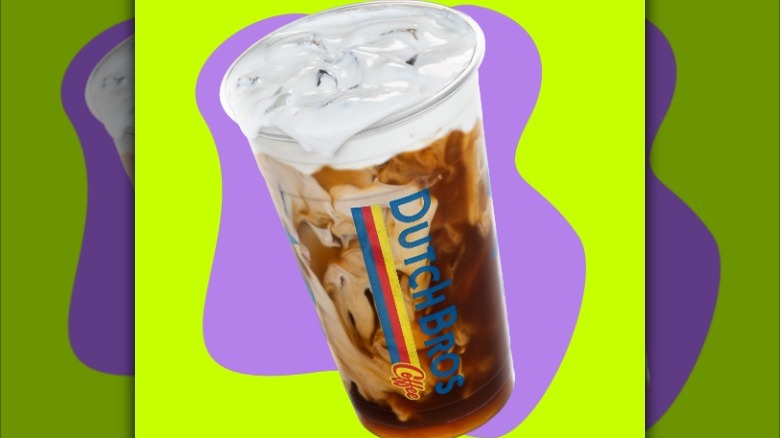 White Chocolate Lavender cold brew Dutch Bros