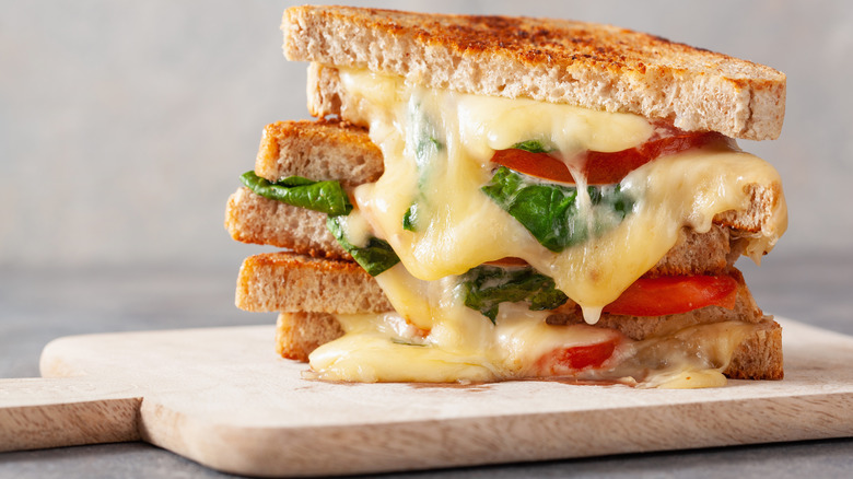 Easily Transform Bruschetta Into Gourmet Grilled Cheese Sandwiches