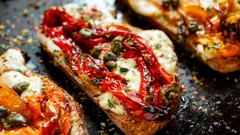 Easily Transform Bruschetta Into Gourmet Grilled Cheese Sandwiches