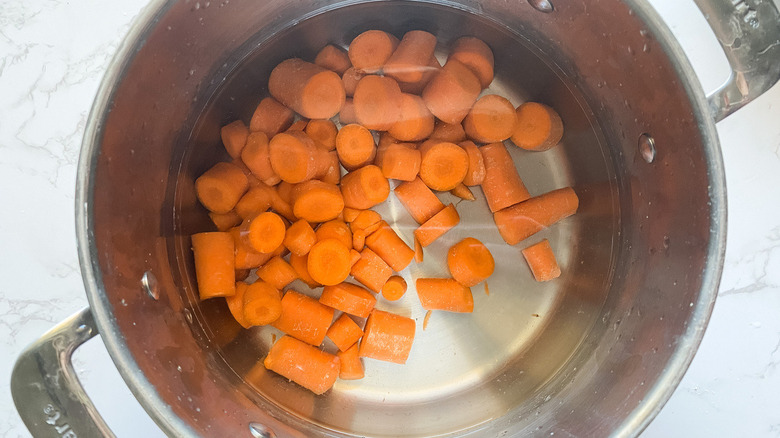 easy carrot soufflé carrots boiling
