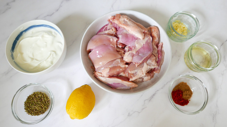 ingredients for chicken gyros