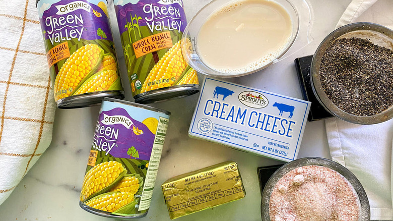 ingredients for crockpot cream corn