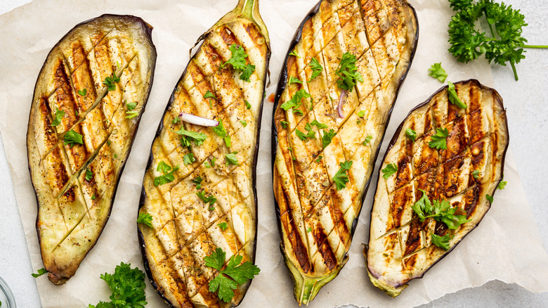 grilled eggplant