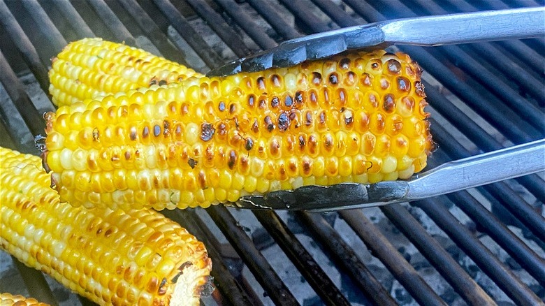 corn on the grill