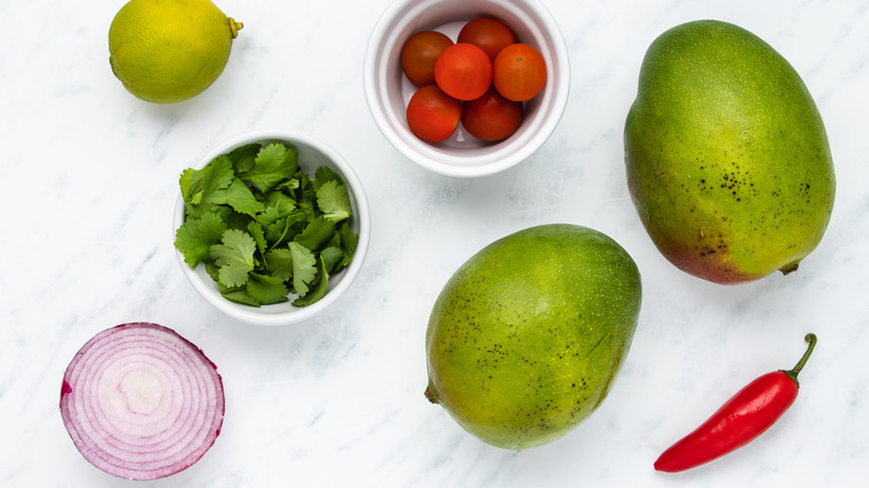 fresh mango salsa ingredients 