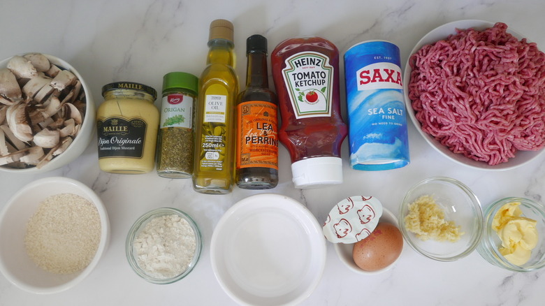 ingredients for salisbury steak