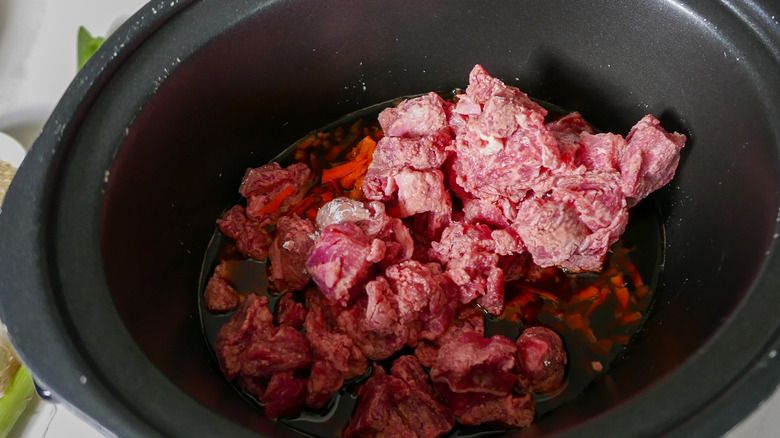 beef in slow cooker 