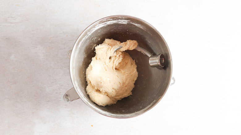 dough in a bowl