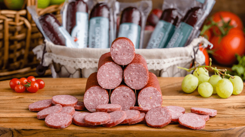 garlic summer sausage