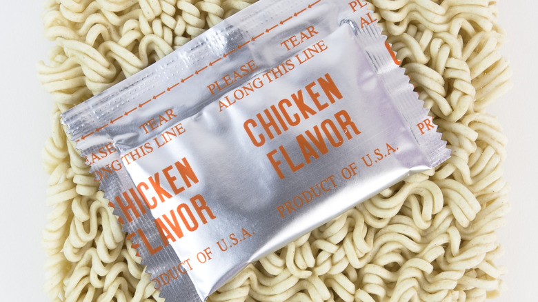 ramen seasoning packet noodles