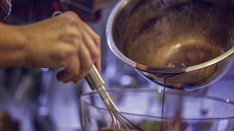 chocolate pancake batter