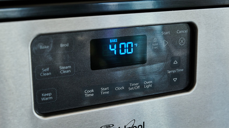 preheating oven to 400