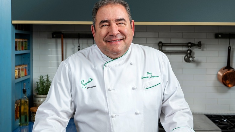 Emeril Lagasse on TV set