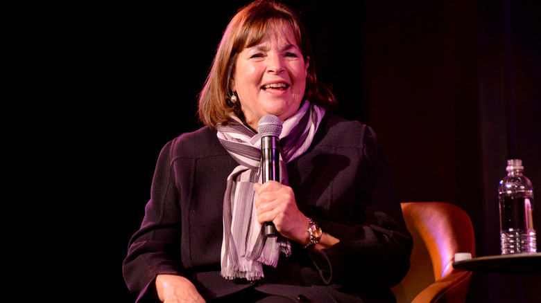 Ina Garten speaking at event