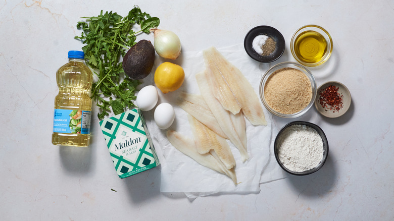 ingredients on a table