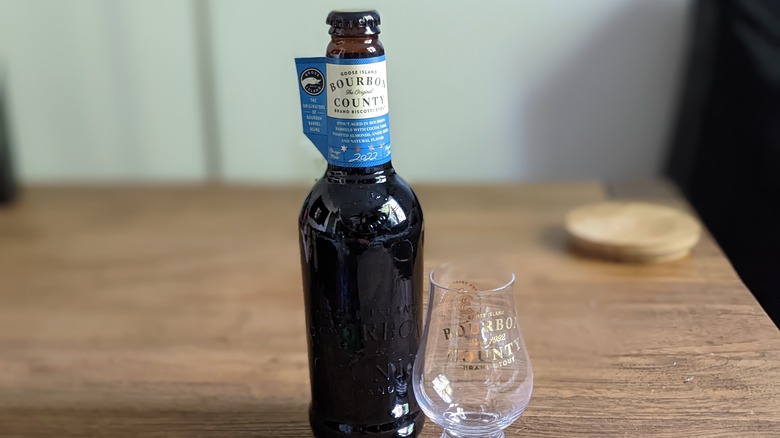 Goose Island Biscotti bottle