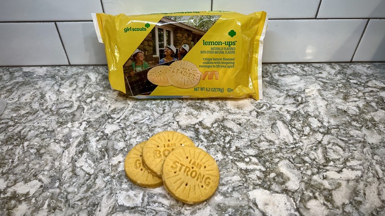 Lemon-Ups Girl Scout cookies