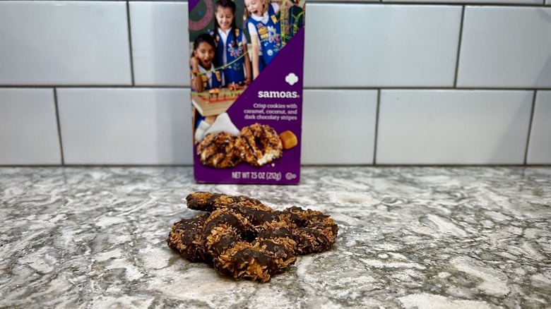 Samoas Girl Scout cookies