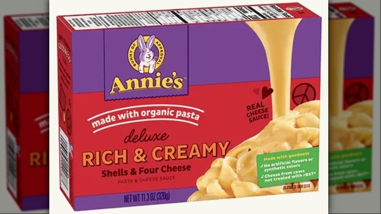 Annie's mac and cheese box