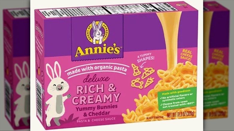 Annie's mac and cheese box