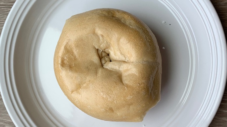 Plain Bruegger's Bagel