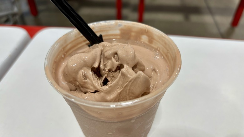 Costco chocolate ice cream cup