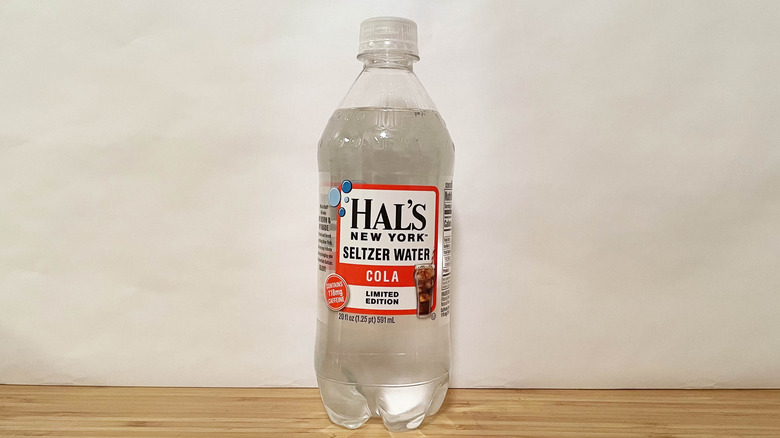 Bottle of Hal's cola setlzer