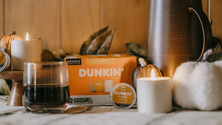 Dunkin' pumpkin spice coffee pods