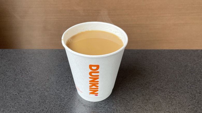 Hot Nutty Pumpkin Coffee from Dunkin' Donuts