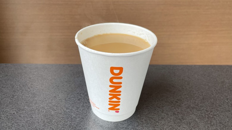 Hot Pumpkin Swirl Coffee from Dunkin' Donuts