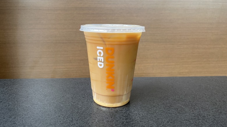 Iced Nutty Pumpkin Coffee from Dunkin' Donuts