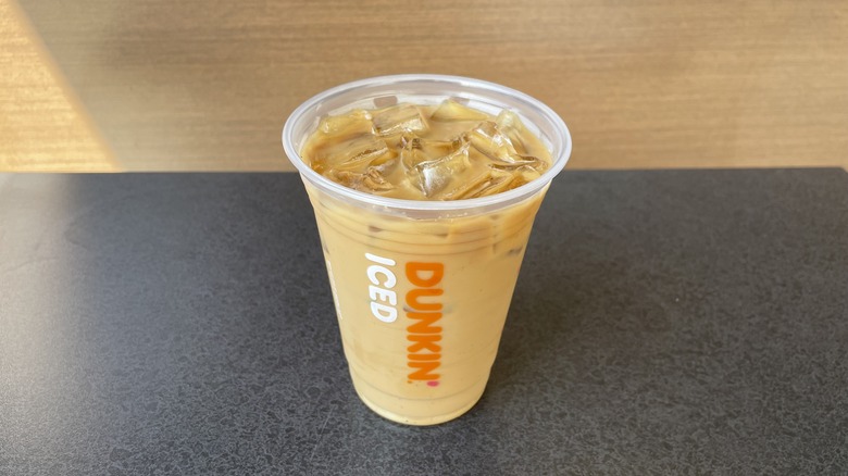 Iced Pumpkin Swirl Coffee from Dunkin'