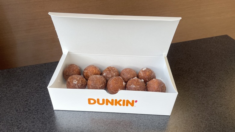 Pumpkin Munchkins from Dunkin' Donuts