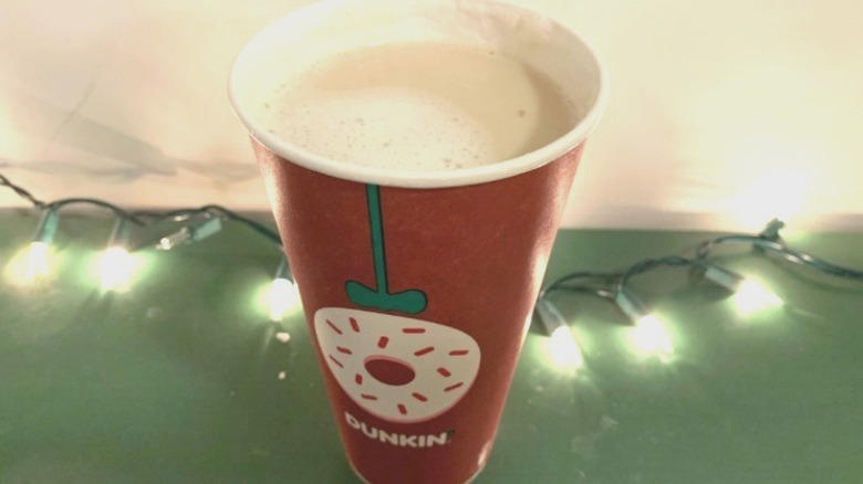 Toasted White Chocolate Chai Latte