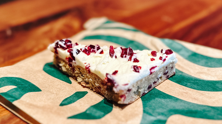 Starbucks Cranberry Bliss Bar