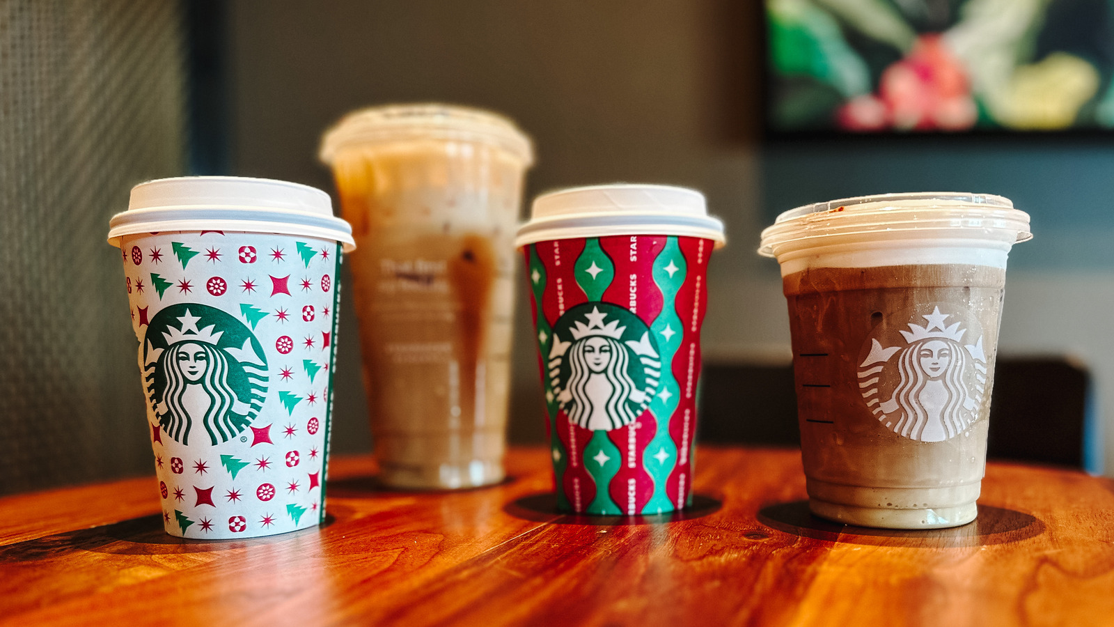 Every Item On The Starbucks 2022 Holiday Menu, Ranked
