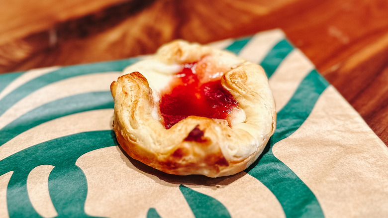 Starbucks Sugar Plum Cheese Danish