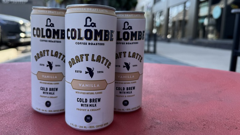 La Colombe vanilla draft latte