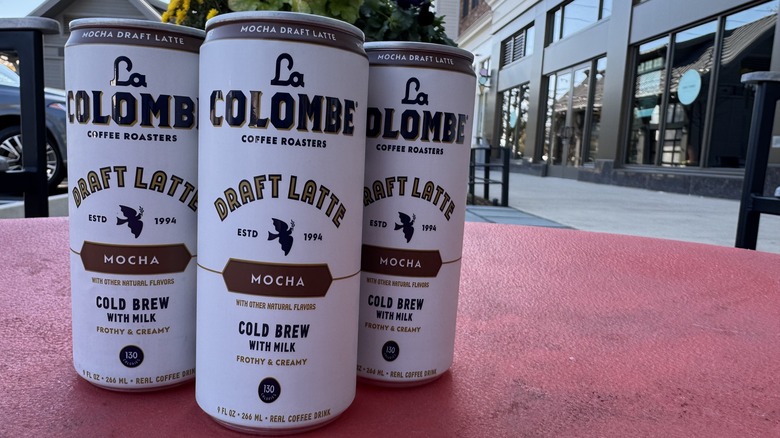 La Colombe mocha draft latte