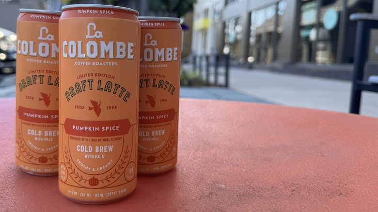 La Colombe pumpkin spice draft latte